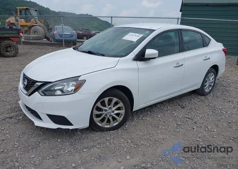 2019 Nissan Sentra Sv из США, поврежденный, VIN 3N1AB7AP1KY438766